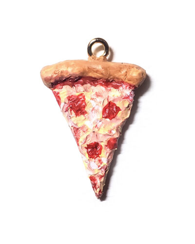 Corner Slice | Hand-Sculpted & Painted NYC Miniature Charm