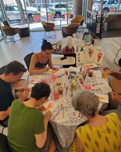 Watercolor Workshop in Washington Heights | LaLaLu x Tamila