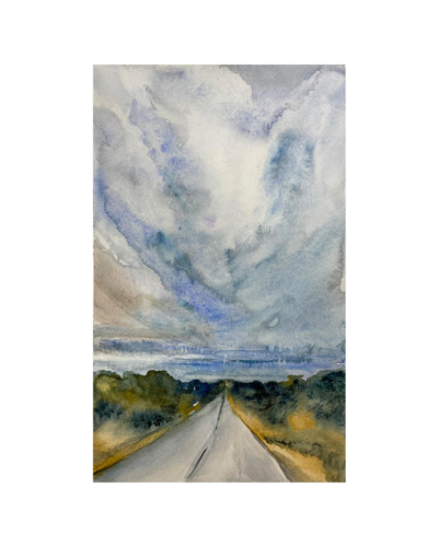 October 24 — Painting the Sky: A Watercolor Workshop with Dominique de Cock