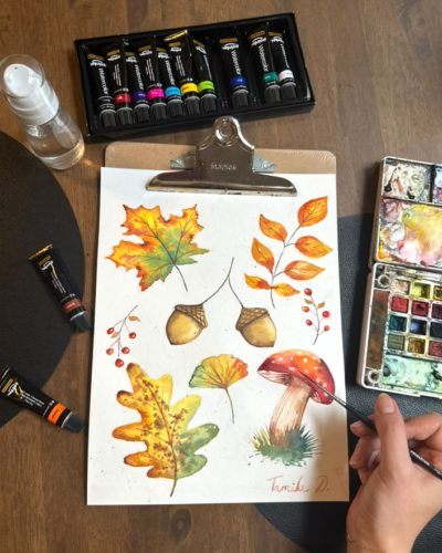 Tamila x LaLaLu Signature Watercolor Workshop (2 hours)